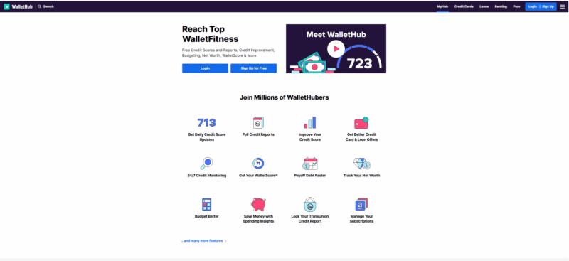 11 Best Net Worth Tracker Apps in 2025 8 WalletHub Sign Up Screen