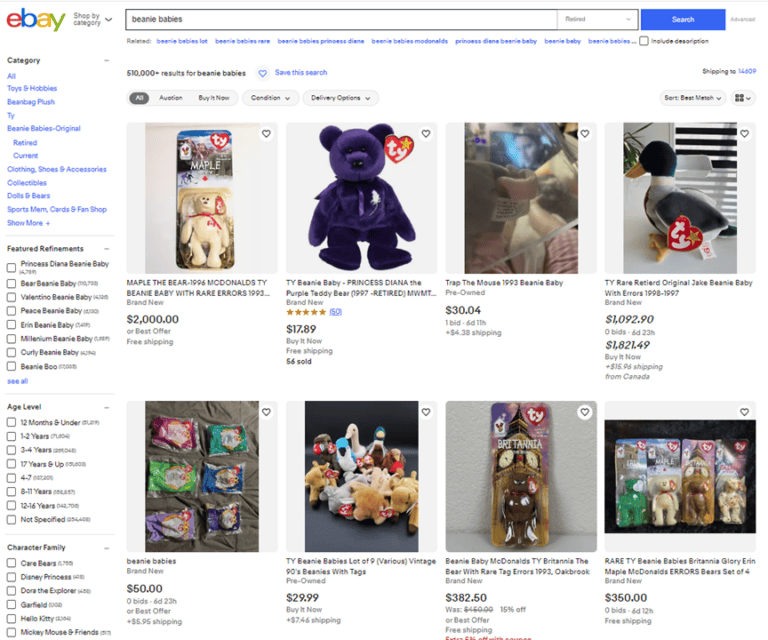 11 Best Places Where To Sell Beanie Babies For Cash